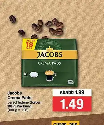 Famila Nord West Jacobs Crema Pads Angebot