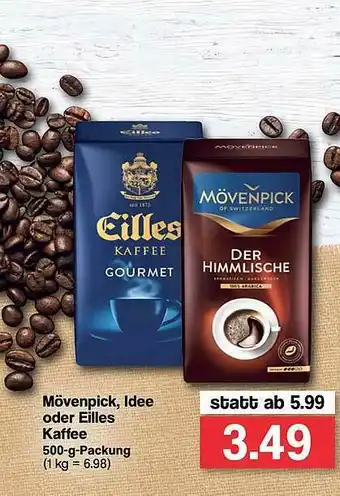 Famila Nord West Mövenpick Idee Oder Eilles Kaffee Angebot