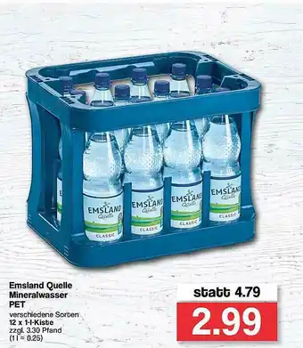 Famila Nord West Emsland Quelle Mineralwasser Pet Angebot