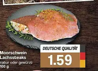 Famila Nord West Moorschwein Lachssteaks Angebot