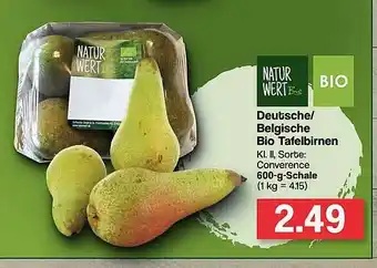 Famila Nord West Deutsche Belgische Bio Tafelbirnen Natur Wert Bio Angebot