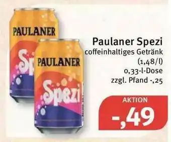 Feneberg Paulaner Spezi Angebot