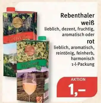 Feneberg Rebenthaler Weiß Angebot