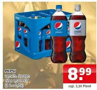 Getränkehaus Pepsi Angebot