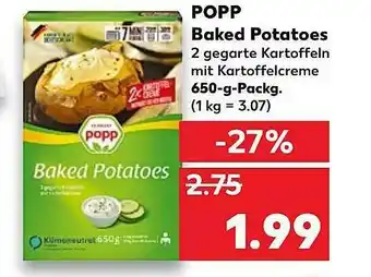 Kaufland Popp Baked Potatoes Angebot