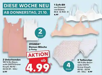 Kaufland Oyanda Damen-wäsche Angebot