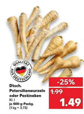 Kaufland Petersilienwurzeln Oder Pastinaken Angebot