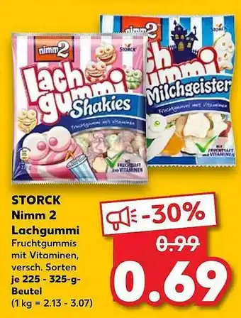 Kaufland Storck Nimm 2 Lachgummi Angebot