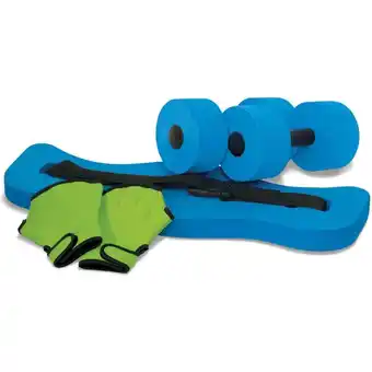 ManoMano Kokido - Aqua Fitness Kit mit 1 EVA-Gummigürtel, 2 Neoprenhandschuhen und 2 Hanteln Angebot