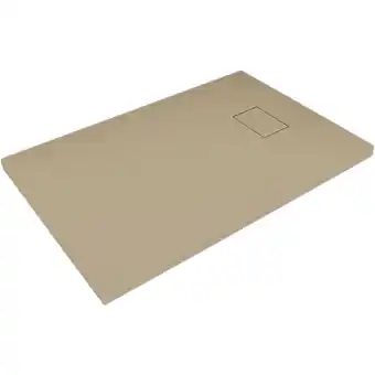 ManoMano Laneri - Duschtasse taupe Stein-effekt mod. Strong 80x120 cm Angebot