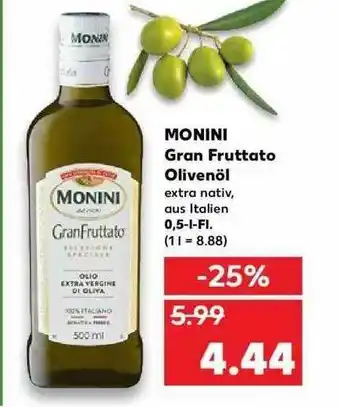 Kaufland Monini Gran Fruttato Olivenöl Angebot