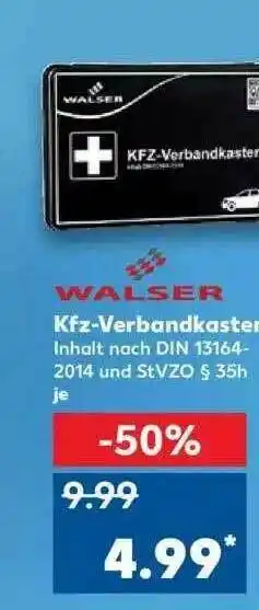 Kaufland Walser Kfz-verbandkaster Angebot