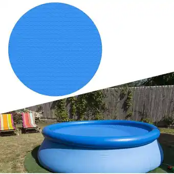 ManoMano Solarfolie Poolzubehör Solarplane Thermofolie Pool Solar Luftkammerplane mehrere Auswahl 380CM - Blau - Tolletour Angebot