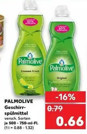 Kaufland Palmolive Geschirrspülmittel Angebot