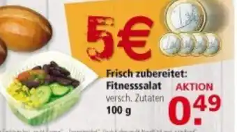 Multi Markt Frisch zubereitet: Fitnesssalat 100g Angebot