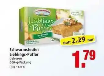 Markant Schwarmstedter Lieblings-puffer Angebot