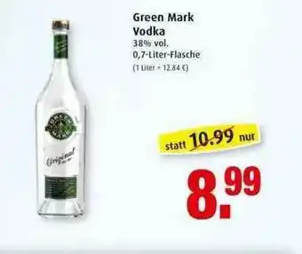 Markant Green Mark Vodka Angebot