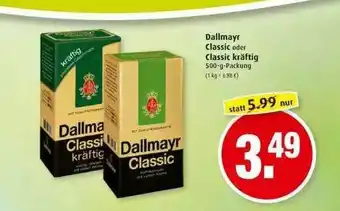 Markant Dallmayr Classic Oder Classic Kräftig Angebot