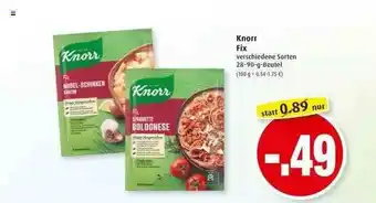 Markant Knorr Fix Angebot