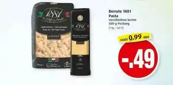 Markant Berruto 1881 Pasta Angebot