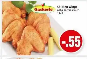 Markant Chicken Wings Angebot