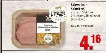 Markant Schweine Schnitzel Angebot