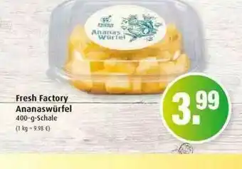 Markant Fresh Factory Ananaswürfel Angebot