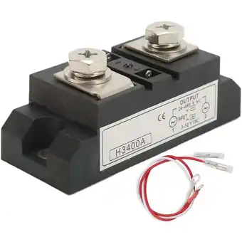 ManoMano Industrieller Halbleiterrelais-Stromverteilungsregler mit ABS-Gehuse und intelligentem Chip dc 3-32 v bis ac 24-480 v - Eosno Angebot