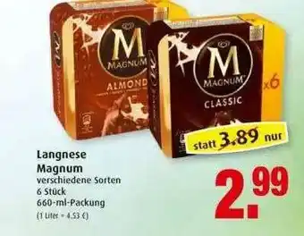 Markant Langnese Magnum Angebot