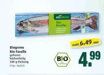 Markant Biogreno Bio Forelle Angebot