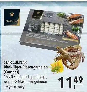 CITTI Markt Star Culinar Black-tiger-riesengarnelen Angebot