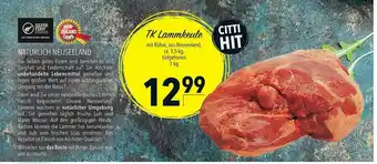 CITTI Markt Tk Lammkeule Angebot