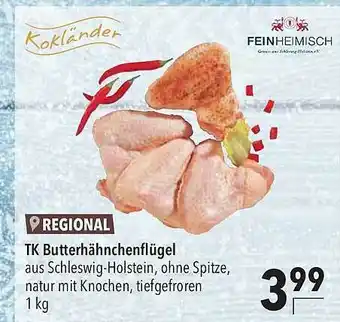 CITTI Markt Regional Tk Butterhähnchenflügel Angebot