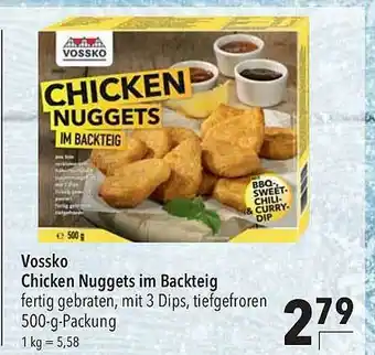 CITTI Markt Vossko Chicken Nuggets Im Backteig Angebot