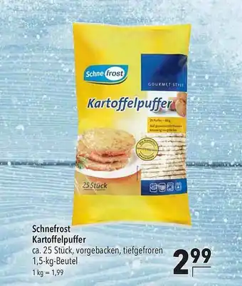 CITTI Markt Schnefrost Kartoffelpuffer Angebot