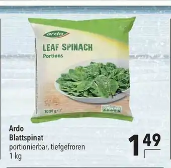 CITTI Markt Ardo Blattspinat Angebot