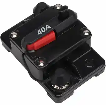 ManoMano Leistungsschalter, 12 V 30 A / 40 A / 60 A (40 A) Auto-Stereo-Audio-Leistungsschalter Eingebaute selbstrückstellende Sicherun Angebot