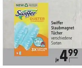 CITTI Markt Swiffer Staubmagnet Tücher Angebot