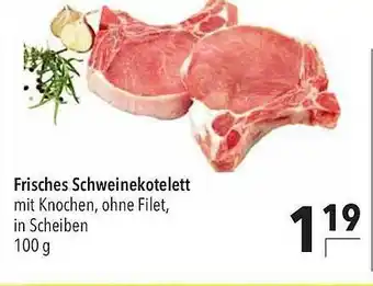 CITTI Markt Frisches Schweinekotelett Angebot