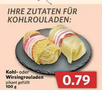 Combi Kohl- Oder Wirsingrouladen Angebot