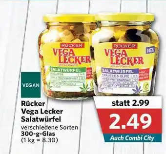 Combi Rücker Vega Lecker Salatwürfel Angebot