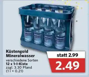 Combi Küstengold Mineralwasser Angebot