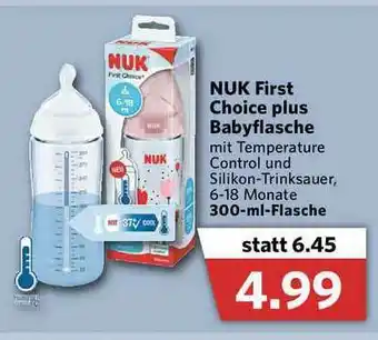 Combi Nuk First Choice Plus Babyflasche Angebot