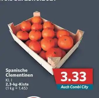 Combi Spanische Clementinen Angebot