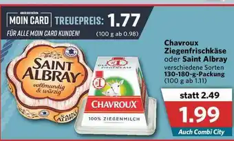 Combi Chavroux Ziegenfrischkäse Oder Saint Albray Angebot