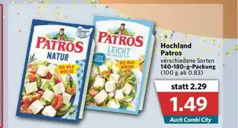 Combi Hochland Patros Angebot