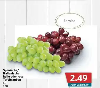 Combi Helle Oder Rote Tafeltrauben Angebot