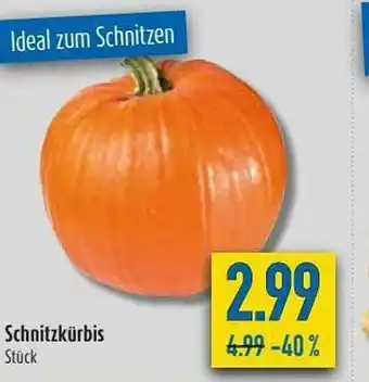 diska Schnitzkürbis Angebot