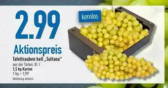 diska Tafeltrauben Hell „sultana” Angebot