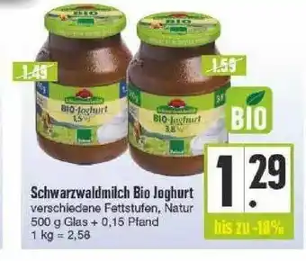 Edeka Schwarzwaldmilch Bio Joghurt Angebot